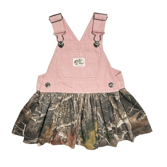 BASS PRO SHOP | NWOT 3M Camo Overall Baby Dress TrueTimber Kanati Fishing Travel - Picture 2 of 13